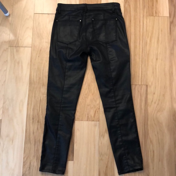 White house black market skinny Moto pants - Picture 7 of 8